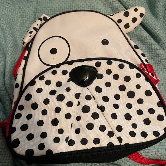 Skip Hop Zoo Dax Dalmatian Backpack Small Chrildren Bag - Picture 2 of 11